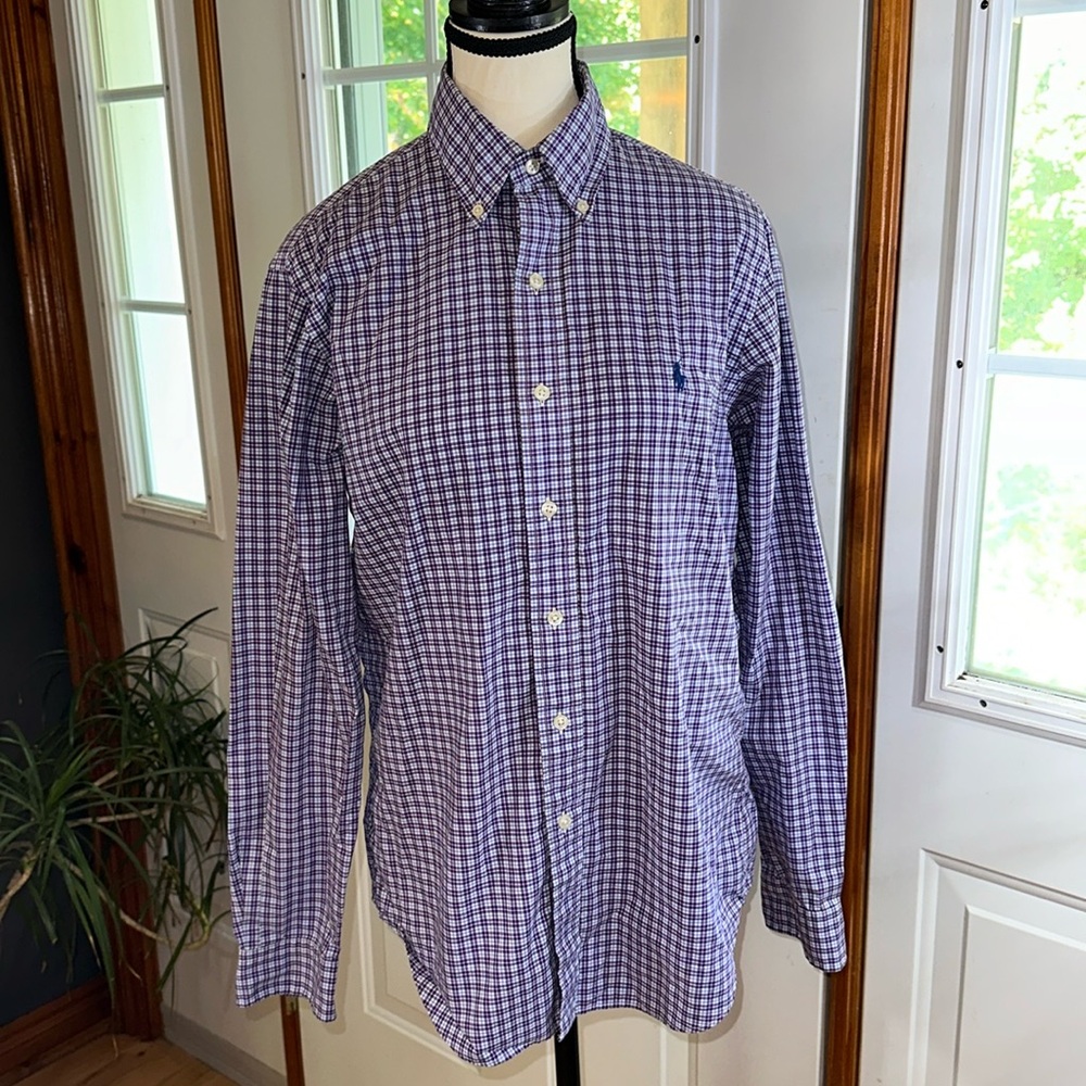 Ralph Lauren Plaid Dress Shirt - Picture 1 of 7